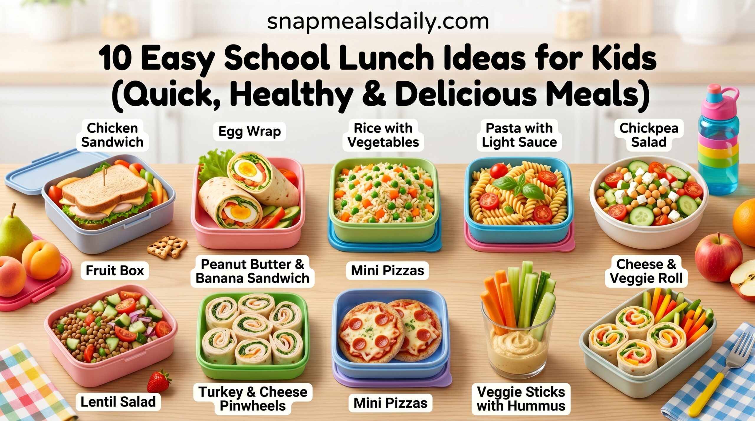 School Lunch Ideas recipes