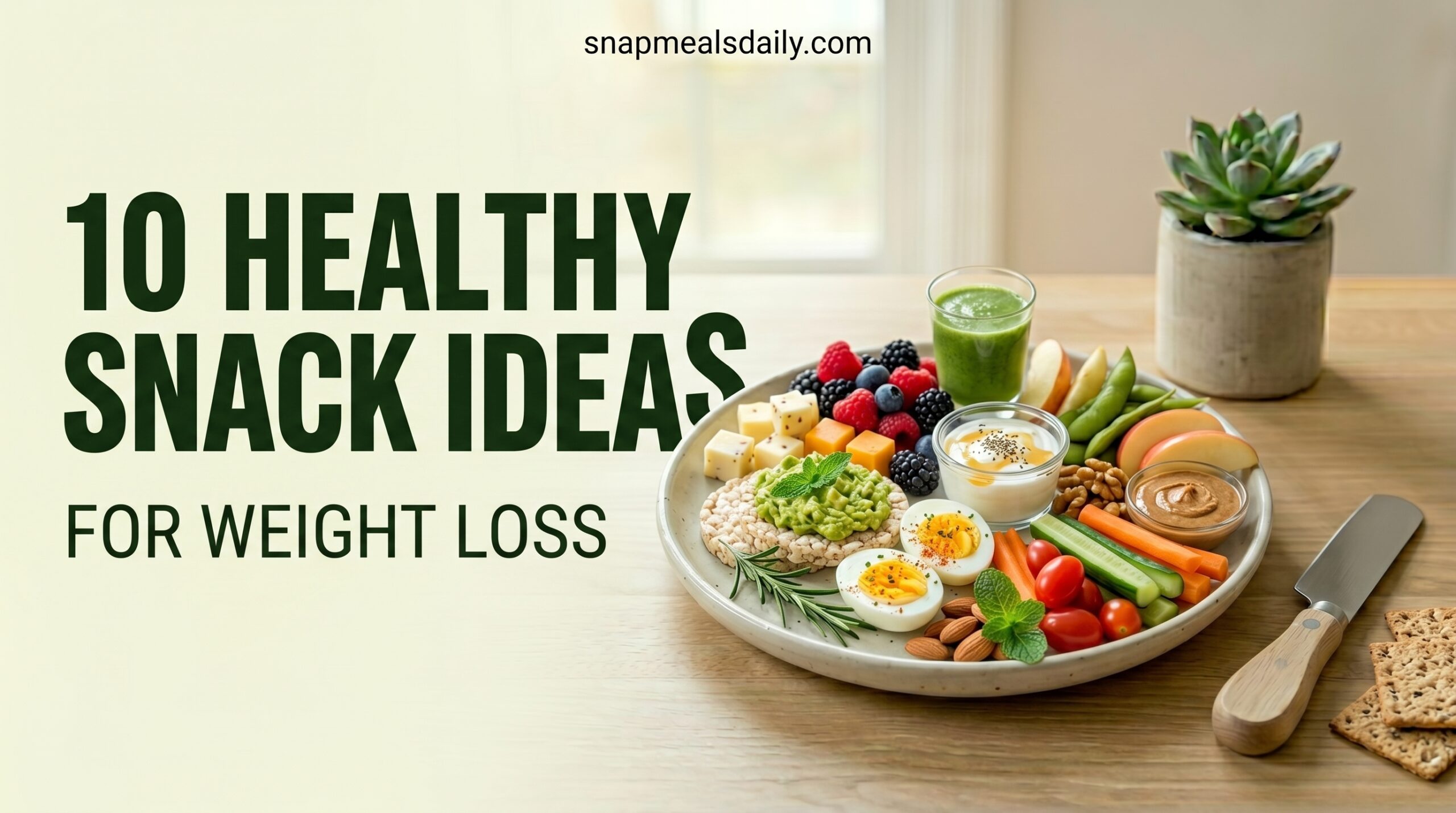 10 healthy snacks for weight loss