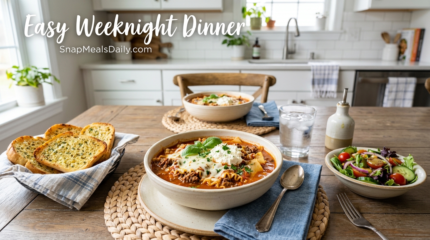 Lasagna Soup Recipe