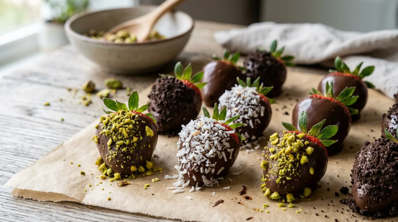 Chocolate Covered Strawberries Recipe